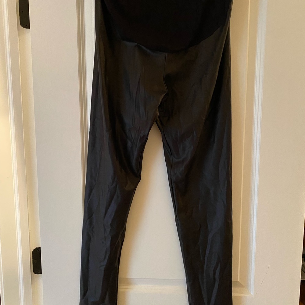 ASOS NWT leather maternity leggings
